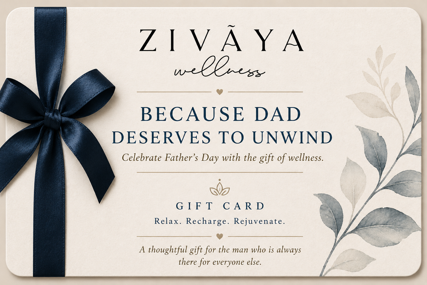 Father's Day Gift Card