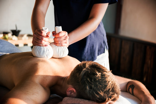 De-Stress Back and Shoulder Massage with Herbal Hot Compress (Airports)
